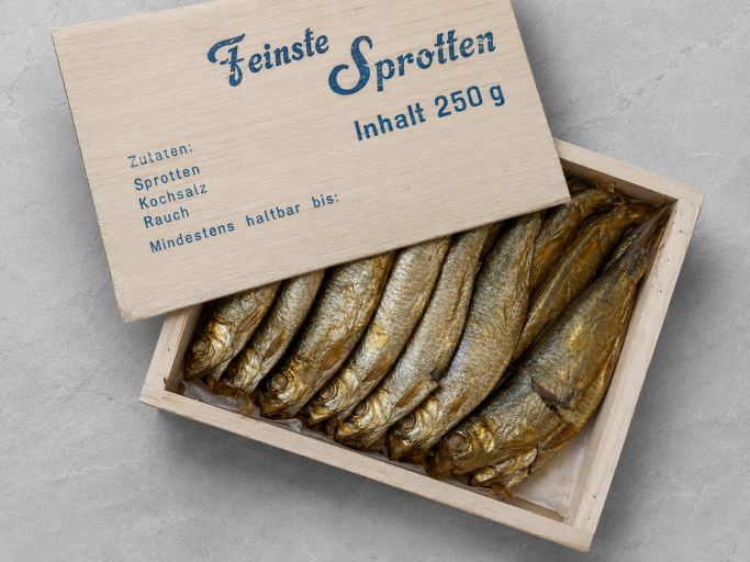 Geräucherte Sprotten