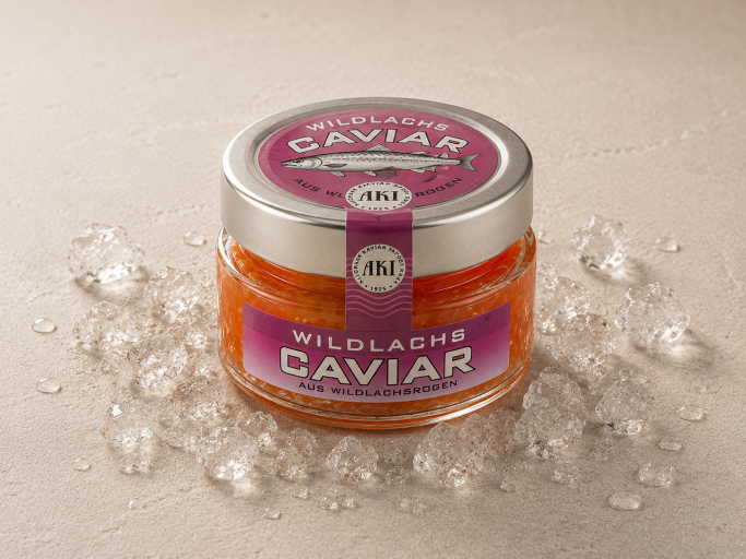 AKI PLATINUM Wildlachs KAVIAR 50g